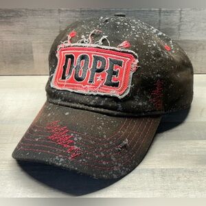 DOPE Paint Splatter StrapBack Hat